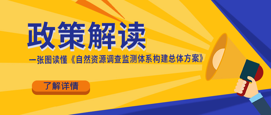 政策解读｜一张图读懂《自然资源视察监测系统构建总体方案》