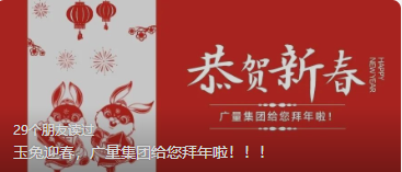 玉兔迎春，尊龙Z6官方网站集团给您贺年啦。。。。。！！