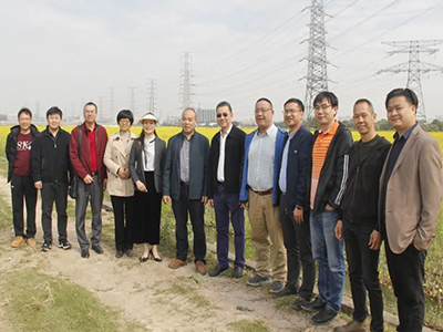 尊龙Z6官方网站妄想丨广东省自然资源厅实地调研尊龙Z6官方网站厚街双岗、、、白濠农业生态园项目