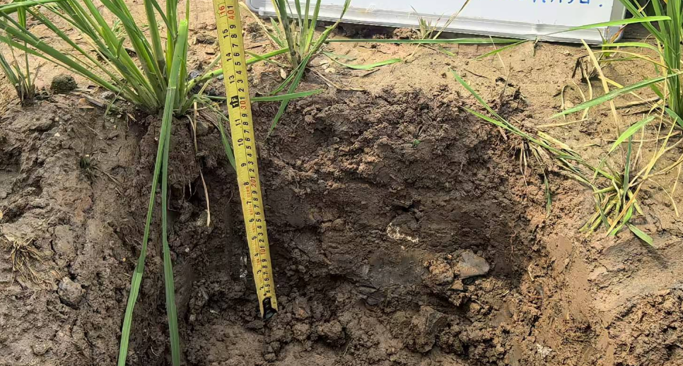 开启农业生产切合性评价，，我司首家举行耕地质量验收“侵入体”检测